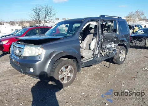 2011 Honda Pilot Ex-L from USA, damaged, VIN 5FNYF4H77BB061232